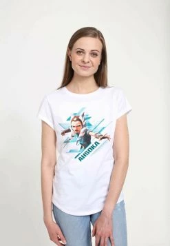 Henry Tiger Damen STAR WARS: CLONE WARS - AHSOKA ANGLED - T-Shirt Print - White -Günstiges Henry Tiger Geschäft 0030b37c9dc44f6f9271094068203648