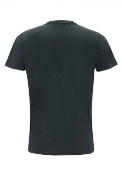 Henry Tiger Unisex T-Shirt Print - Melange Black -Günstiges Henry Tiger Geschäft 006d47d999c24d61a167a0caafea861d