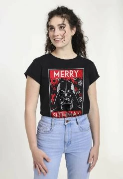 Henry Tiger Damen STAR WARS SITMAS VADER - T-Shirt Print - Black -Günstiges Henry Tiger Geschäft 0139607526554a40bae4b7f9b88d725f