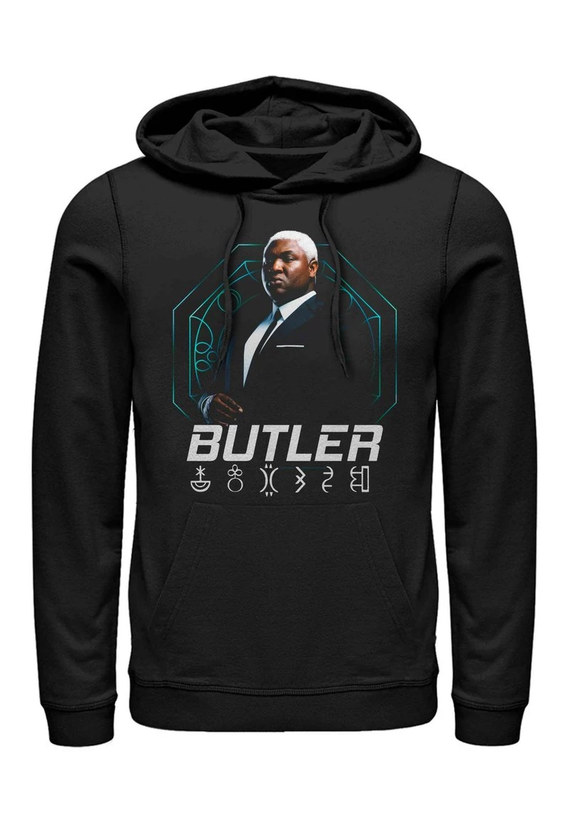 Henry Tiger DISNEY CLASSICS UNISEX BUTLER HERO SHOT - Kapuzenpullover - Black 1 Henry Tiger DISNEY CLASSICS UNISEX BUTLER HERO SHOT - Kapuzenpullover - Black