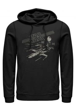 Henry Tiger Unisex STAR WARS LAZER CHASE - Kapuzenpullover - Black