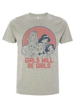 Henry Tiger Unisex DISNEY GIRL VIBES - T-Shirt Print - Melange Grey -Günstiges Henry Tiger Geschäft 01ce3908ca8c4693bac92e19cc850100