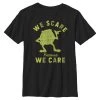 Henry Tiger Unisex PIXAR SCARE FOR CARE MIKE - T-Shirt Print - Black