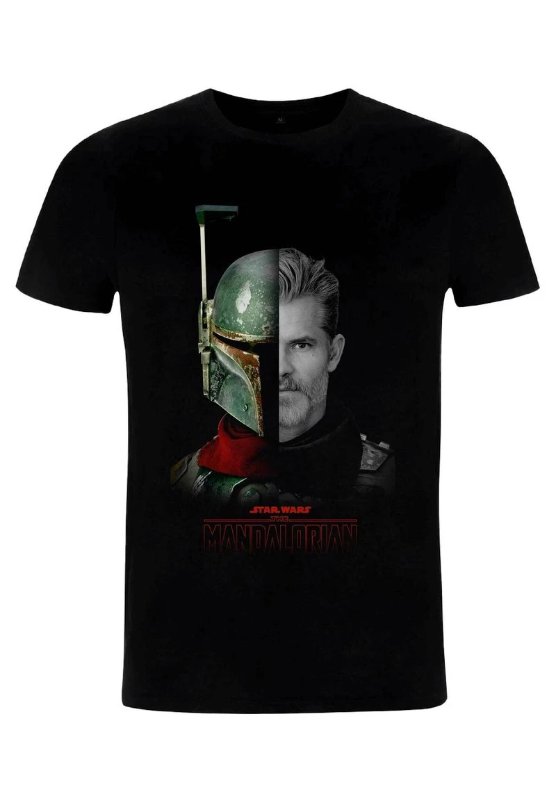 Henry Tiger Unisex STAR WARS: THE MANDALORIAN - MANDOMON EPI REELZ - T-Shirt Print - Black 4 Henry Tiger Unisex STAR WARS: THE MANDALORIAN - MANDOMON EPI REELZ - T-Shirt Print - Black – Bild 4