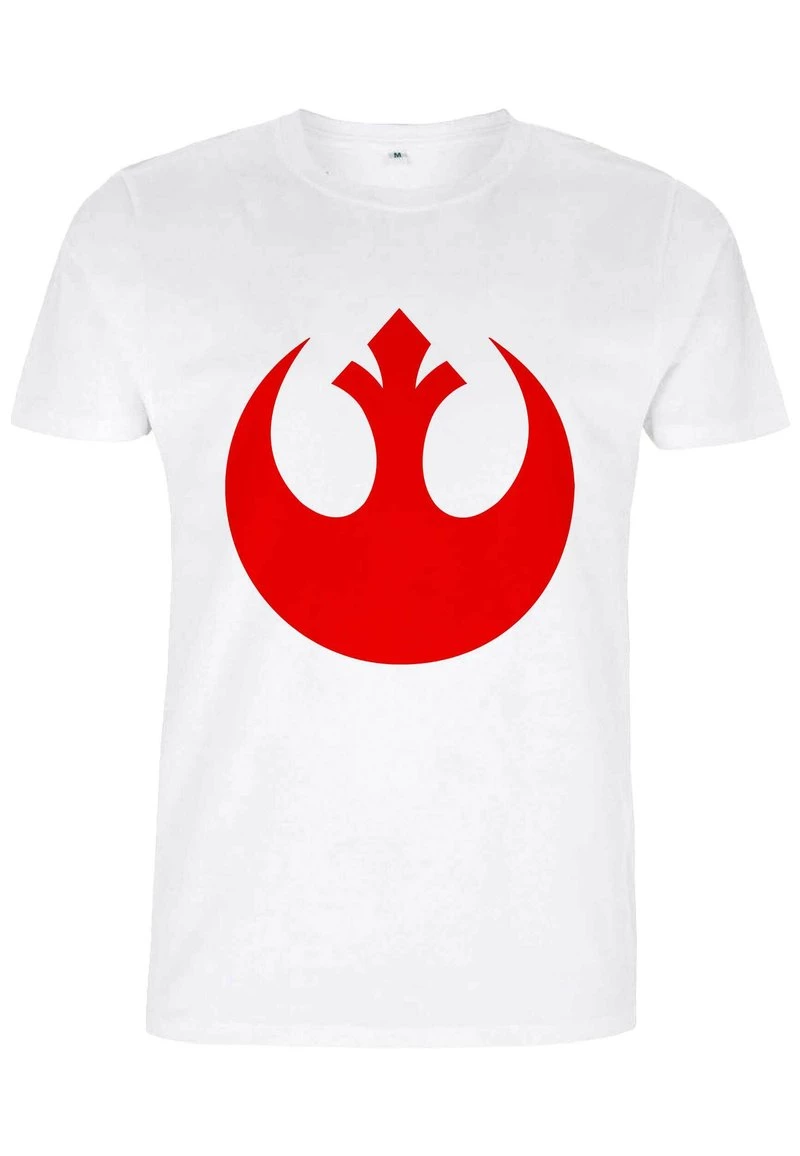 Henry Tiger Unisex STAR WARS: CLASSIC - ALLIANCE EMBLEM - T-Shirt Print - White 5 Henry Tiger Unisex STAR WARS: CLASSIC - ALLIANCE EMBLEM - T-Shirt Print - White – Bild 5