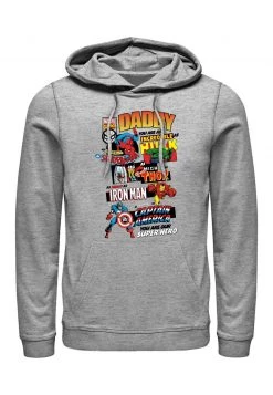 Henry Tiger Unisex Kapuzenpullover - Melange Grey