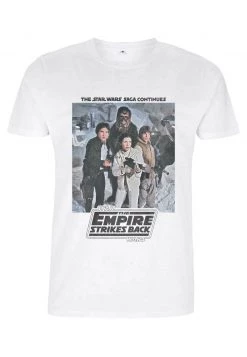 Henry Tiger Unisex STAR WARS: CLASSIC - EMPIRE PHOTO - T-Shirt Print - White -Günstiges Henry Tiger Geschäft 04239f0e134d4179816e7a7c6168decd