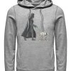 Henry Tiger Unisex STAR WARS VADER WALKER - Kapuzenpullover - Melange Grey