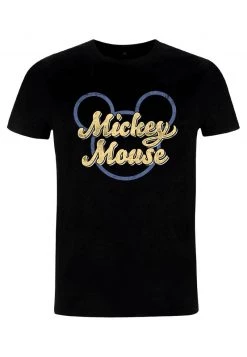 Henry Tiger DISNEY CLASSICS UNISEX MICKEY SCRIPT - T-Shirt Print - Black -Günstiges Henry Tiger Geschäft 0489126154124b4da06c192af5da7dc1