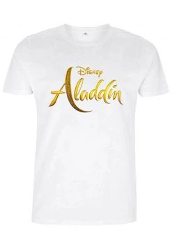 Henry Tiger Unisex DISNEY ALADDIN: LIVE ACTION - ALADDIN LIVE ACTION LOGO - T-Shirt Print - White -Günstiges Henry Tiger Geschäft 04d1776993724ea7a5f3f714e14c874c