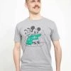 Henry Tiger Unisex DISNEY CLASSICS MICKEY CLASSIC - SWEATER PALS - T-Shirt Print - Melange Grey