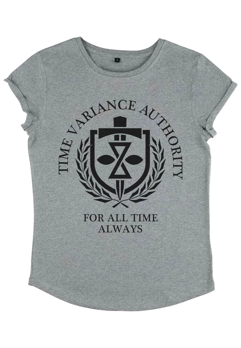 Henry Tiger Damen MARVEL - T-Shirt Print - Melange Grey 3 Henry Tiger Damen MARVEL - T-Shirt Print - Melange Grey – Bild 3