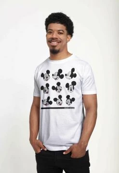 Henry Tiger Unisex DISNEY CLASSICS MICKEY CLASSIC - MICKEY EXPRESSIONS - T-Shirt Print - White -Günstiges Henry Tiger Geschäft 06545dac44f448a194b97106a2fbcc47