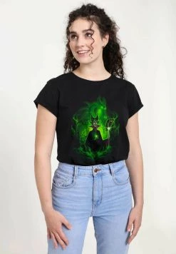 Henry Tiger Damen DISNEY SLEEPING BEAUTY - DARK FAIRY - T-Shirt Print - Black -Günstiges Henry Tiger Geschäft 069b1f39ddda48afbf20fdf1b51340e2