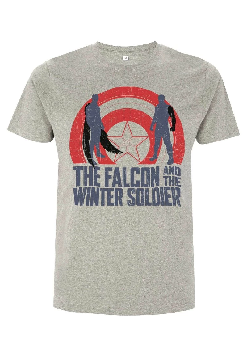 Henry Tiger Unisex MARVEL - T-Shirt Print - Melange Grey 4 Henry Tiger Unisex MARVEL - T-Shirt Print - Melange Grey – Bild 4