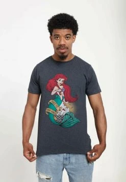 Henry Tiger Unisex DISNEY THE LITTLE MERMAID - SAILOR ARIEL - T-Shirt Print - Melange Black -Günstiges Henry Tiger Geschäft 0714ae569dd745be9749e28f75a1df6d