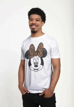 Henry Tiger Unisex DISNEY CLASSICS MICKEY CLASSIC - MODERN MINNIE FACE LEOPARD - T-Shirt Print - White -Günstiges Henry Tiger Geschäft 08007d82294f415193f392e69f831aa2