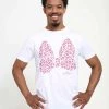 Henry Tiger Unisex DISNEY CLASSICS PINK LEOPARD - T-Shirt Print - White