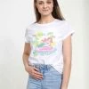 Henry Tiger Damen DISNEY - T-Shirt Print - White