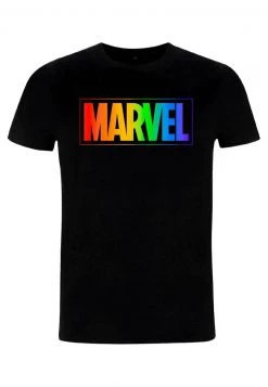 Henry Tiger Unisex MARVEL OTHER - RAINBOW MARVEL - T-Shirt Print - Black -Günstiges Henry Tiger Geschäft 08ec9cdc1d504c3aab5be7cb76304cb5