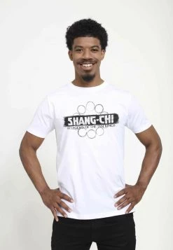 Henry Tiger Unisex MARVEL SHANG CHI LOGO - T-Shirt Print - White
