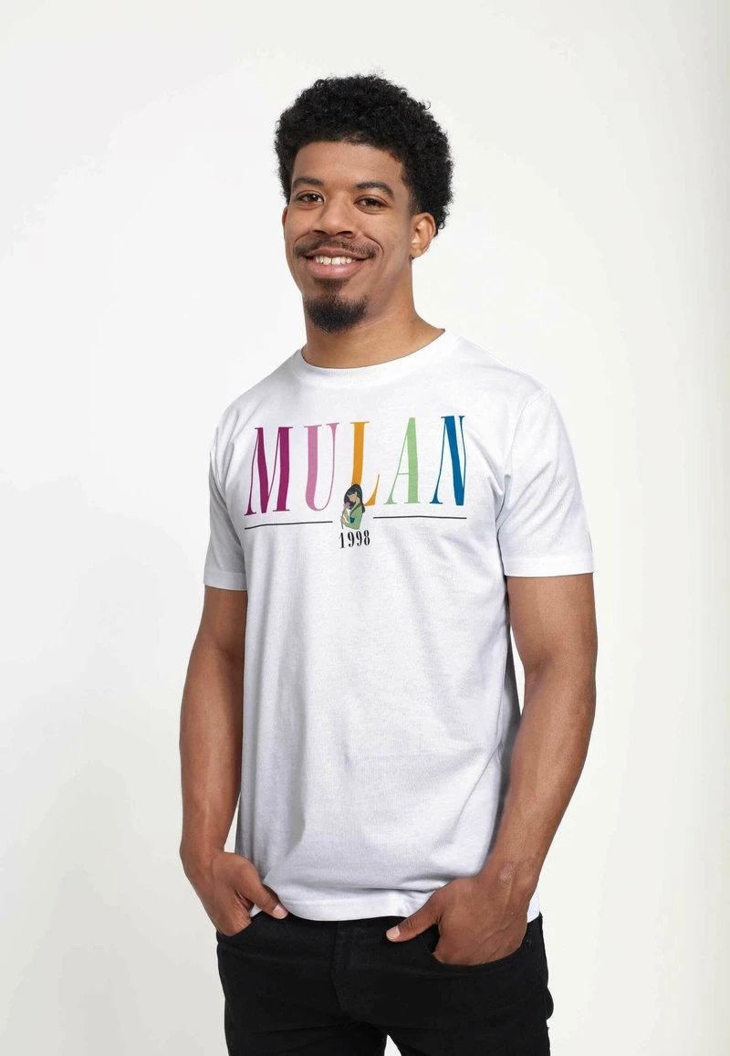 Henry Tiger DISNEY MULAN TITLE - T-Shirt Print - White | Unisex 3 Henry Tiger DISNEY MULAN TITLE - T-Shirt Print - White | Unisex – Bild 3