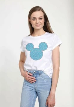 Henry Tiger Damen MICKEY - T-Shirt Print - White -Günstiges Henry Tiger Geschäft 0901196824c246f0843d1aa03ea7d955