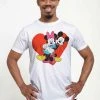 Henry Tiger Unisex DISNEY CLASSICS MICKEY CLASSIC - BE MINE - T-Shirt Print - White
