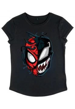 Henry Tiger Damen MARVEL OTHER - PETER VENOM - T-Shirt Print - Black -Günstiges Henry Tiger Geschäft 093bdcd466274f6fb166d15d1de5c1ae