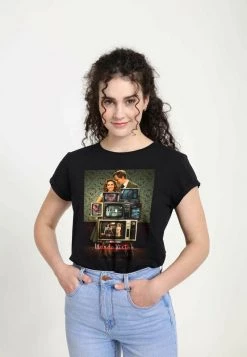Henry Tiger Damen MARVEL WANDA VISION POSTER THROUGH THE YEARS - T-Shirt Print - Black -Günstiges Henry Tiger Geschäft 09eaeab8c79a4378b25fbe3f00ce17b9