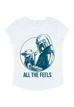 Henry Tiger Damen STAR WARS: MANDALORIAN - THE FEELS - T-Shirt Print - White 10 Henry Tiger Damen STAR WARS: MANDALORIAN - THE FEELS - T-Shirt Print - White -Günstiges Henry Tiger Geschäft 0a330bb7b7ab42739604fce572a3f83b