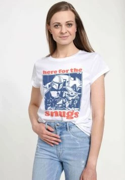 Henry Tiger STAR WARS: MANDALORIAN - THE SNUGS - T-Shirt Print - White | Damen -Günstiges Henry Tiger Geschäft 0a65f981319e454f8cb3e7272592b6ec