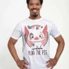 Henry Tiger Herren PIXAR MOANA - PUA PUA - T-Shirt Print - White