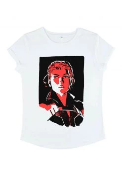 Henry Tiger Damen MARVEL BLACK WIDOW: MOVIE - WIDOW PORTRAIT - T-Shirt Print - White 10 Henry Tiger Damen MARVEL BLACK WIDOW: MOVIE - WIDOW PORTRAIT - T-Shirt Print - White -Günstiges Henry Tiger Geschäft 0aaaefce8d454564b39aade4efe69742
