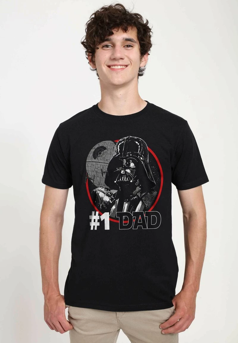 Henry Tiger Unisex STAR WARS: CLASSIC - BEST DAD - T-Shirt Print - Black 1 Henry Tiger Unisex STAR WARS: CLASSIC - BEST DAD - T-Shirt Print - Black
