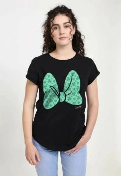 Henry Tiger Damen DISNEY CLOVER BOW - T-Shirt Print - Black