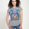 Henry Tiger Damen DISNEY - T-Shirt Print - Melange Grey