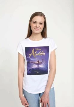 Henry Tiger Damen DISNEY ACTION COVER - T-Shirt Print - White