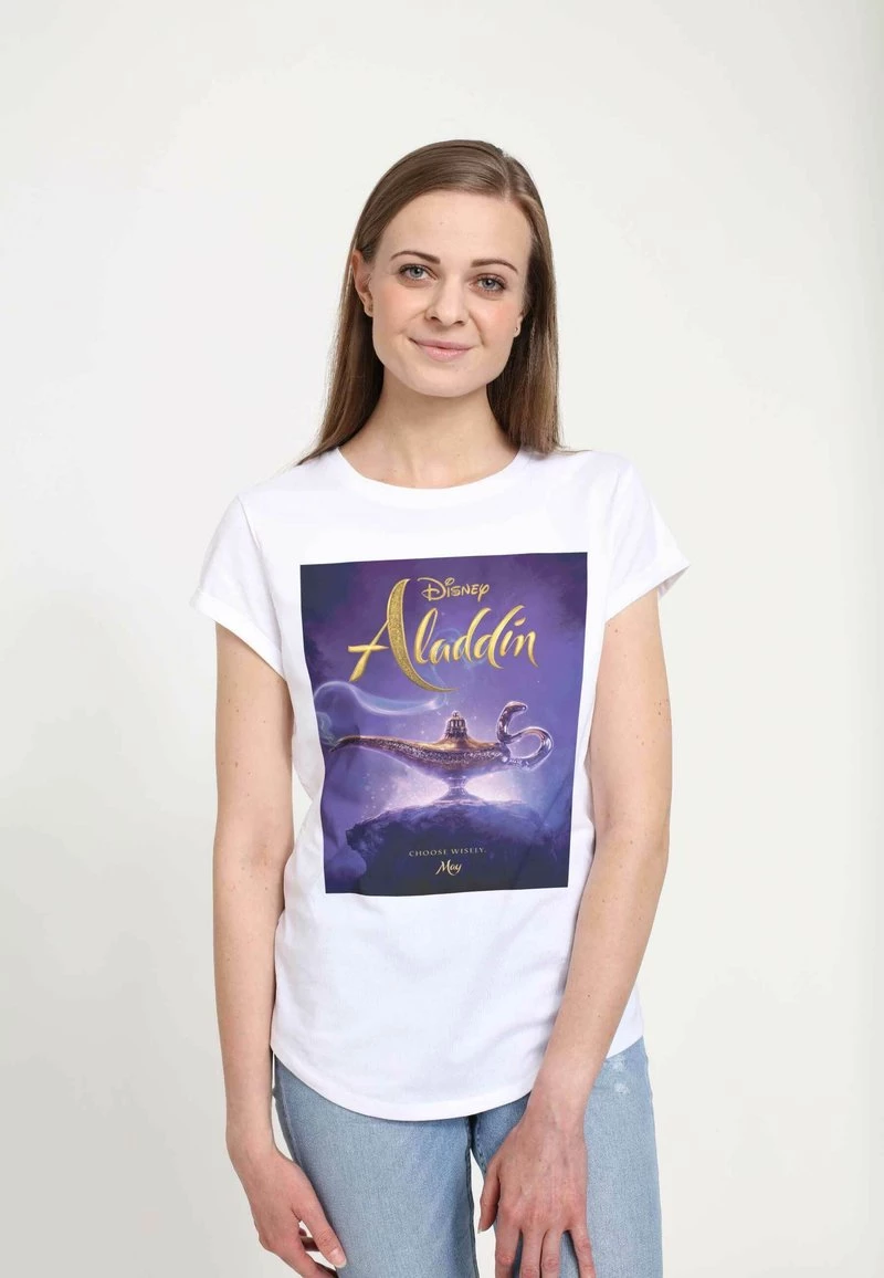 Henry Tiger Damen DISNEY ACTION COVER - T-Shirt Print - White 1 Henry Tiger Damen DISNEY ACTION COVER - T-Shirt Print - White