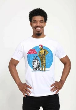 Henry Tiger STAR WARS UNISEX SNOW BROS - T-Shirt Print - White