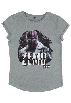 Henry Tiger Damen MARVEL UNDERWORLDLY HEIR - T-Shirt Print - Melange Grey -Günstiges Henry Tiger Geschäft 0bf7a3ccb83642fd9fd33cd471032422
