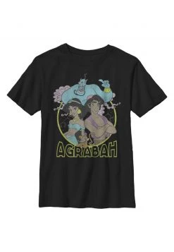 Henry Tiger Unisex DISNEY GRUNGE AGRABAH - T-Shirt Print - Black