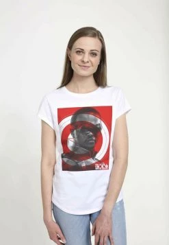 Henry Tiger Damen MARVEL SHIELD - T-Shirt Print - White -Günstiges Henry Tiger Geschäft 0cd55e733b0b4f0d976f8541ef5ad552