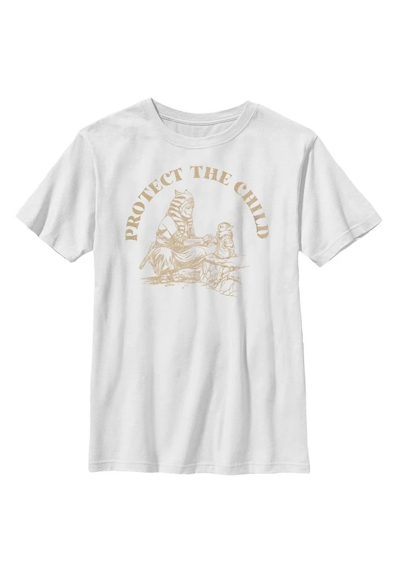 Henry Tiger Unisex PROTECT THE CHILD - T-Shirt Print - White 1 Henry Tiger Unisex PROTECT THE CHILD - T-Shirt Print - White