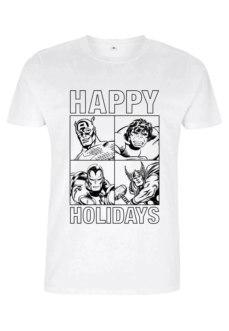 Henry Tiger Herren SUPER HOLIDAY - T-Shirt Print - White 5 Henry Tiger Herren SUPER HOLIDAY - T-Shirt Print - White – Bild 5