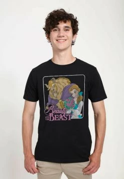 Henry Tiger Unisex DISNEY BEAUTY & THE BEAST - BEAUTY N BEAST - T-Shirt Print - Multi Coloured