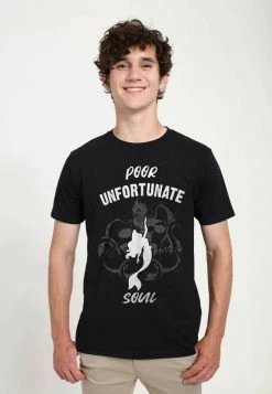 Henry Tiger DISNEY THE LITTLE MERMAID - UNFORTUNATE SOUL - T-Shirt Print - Black | Unisex