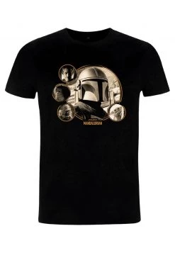 Henry Tiger Unisex STAR WARS: THE MANDALORIAN - MANDOMON EPI MANDO - T-Shirt Print - Black -Günstiges Henry Tiger Geschäft 0ea5f675a68c4e6c8bbc2c05a98f542f