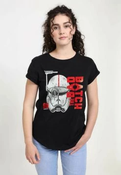 Henry Tiger Damen STAR WARS - T-Shirt Print - Black