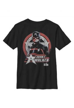 Henry Tiger Unisex MARVEL WALKER CPTN RANGER - T-Shirt Print - Black